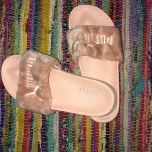 Puma Fenty Fur Slides